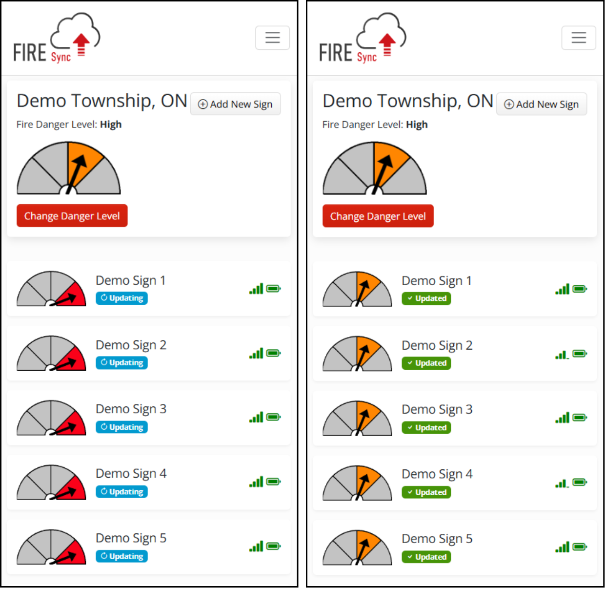Web Application Interface